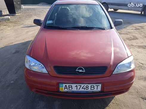 Opel Astra G 2008 красный - фото 8