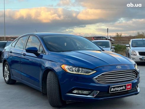Ford Fusion 2018 синий - фото 11