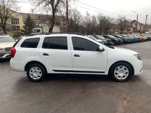 Renault Logan 2016 белый - фото 4