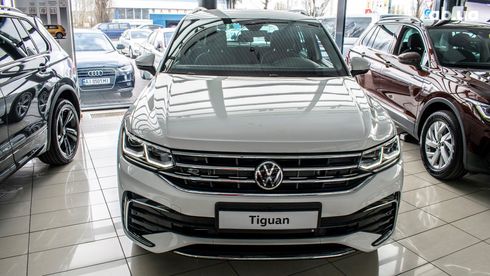 Volkswagen Tiguan 2023 белый - фото 3