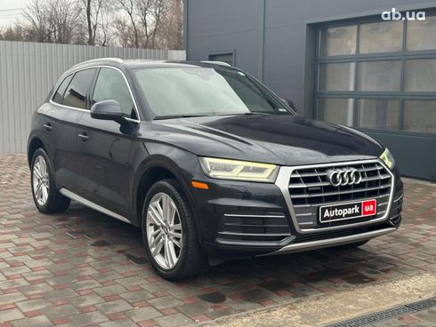 Audi Q5 2017 синий - фото 3