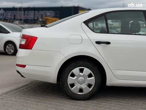 Skoda octavia a7 2016 белый - фото 7
