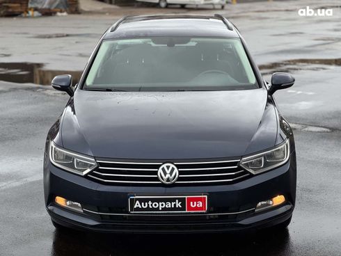 Volkswagen passat b8 2015 синий - фото 5