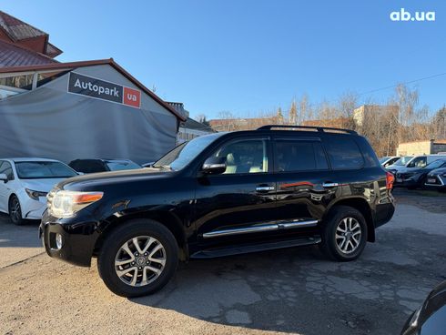Toyota land cruiser 200 2015 черный - фото 9