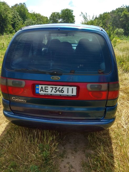 Ford Galaxy 1998 синий - фото 5