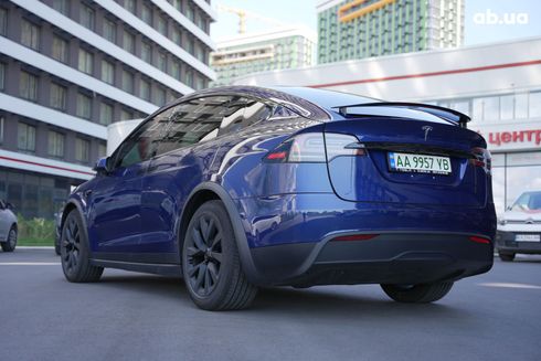Tesla Model X 2023 синий - фото 7
