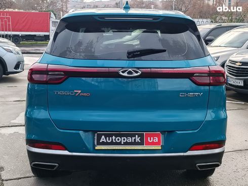 Chery Tiggo 7 Pro 2021 синий - фото 8