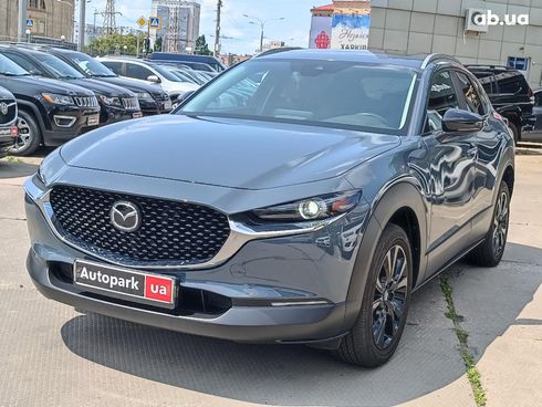 Mazda CX-30 2023 серый - фото 16
