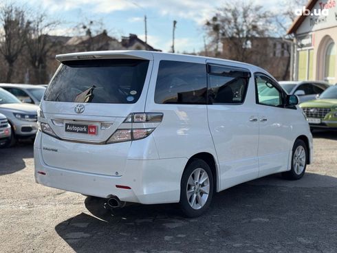 Toyota Vellfire 2010 белый - фото 11