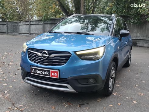 Opel Crossland X 2019 синий - фото 2