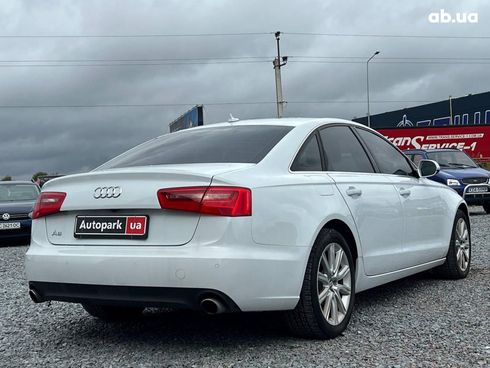 Audi A6 2012 белый - фото 8