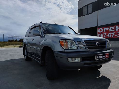 Lexus lx 470 2004 серый - фото 12