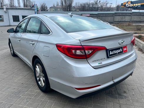 Hyundai Sonata 2016 серый - фото 7