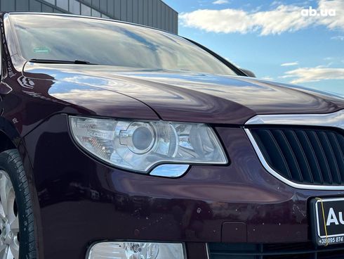 Skoda Superb 2008 красный - фото 13