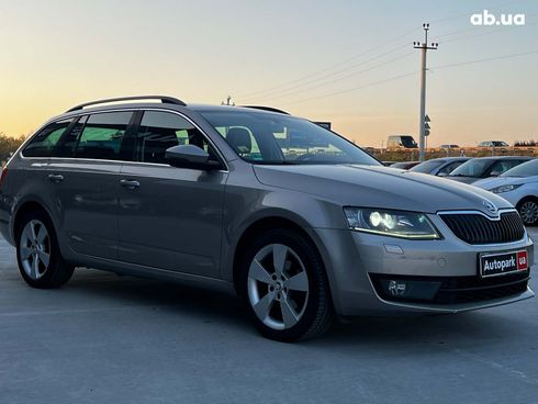 Skoda octavia a7 2014 серый - фото 12