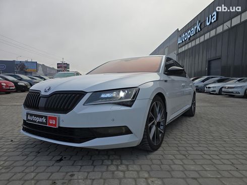 Skoda Superb 2016 белый - фото 15