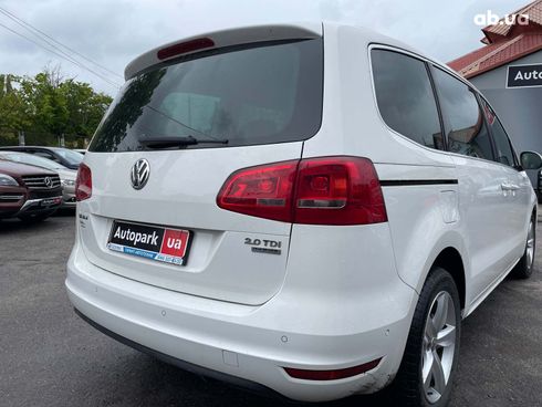 Volkswagen Sharan 2013 белый - фото 8