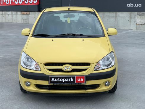 Hyundai Getz 2008 желтый - фото 2