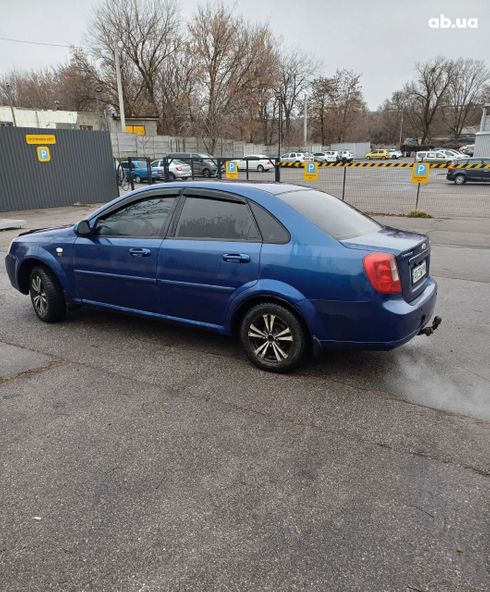 Chevrolet Lacetti 2005 синий - фото 7