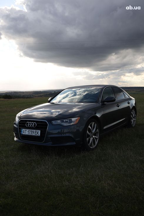 Audi A6 2013 серый - фото 20