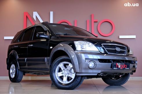 Kia Sorento 2007 черный - фото 4