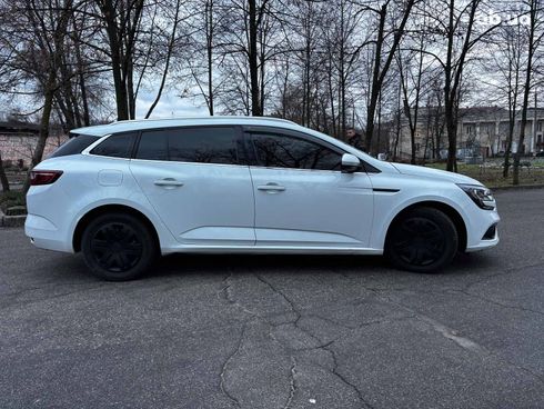 Renault Megane 2016 белый - фото 6