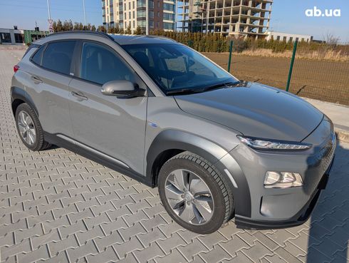 Hyundai Kona Electric 2020 серый - фото 11