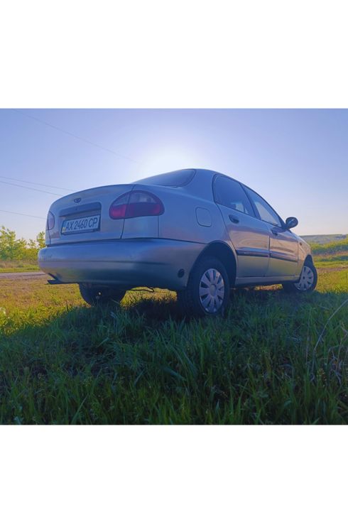 Daewoo Lanos 2006 серебристый - фото 2