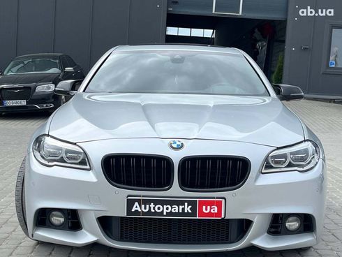 BMW 5 серия 2014 серый - фото 2