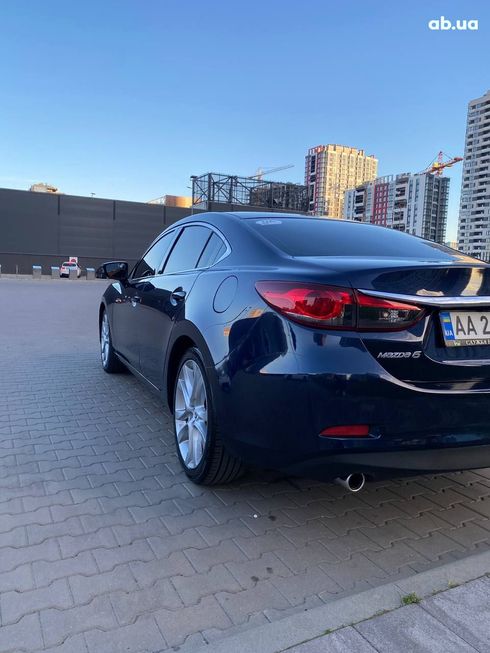Mazda 6 2016 синий - фото 7