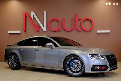 Audi A7 2014 серый - фото 2