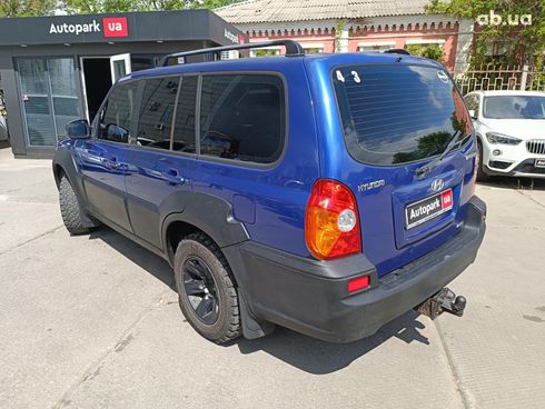 Hyundai Terracan 2001 синий - фото 5