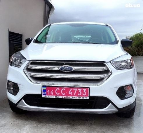 Ford Escape 2018 белый - фото 4