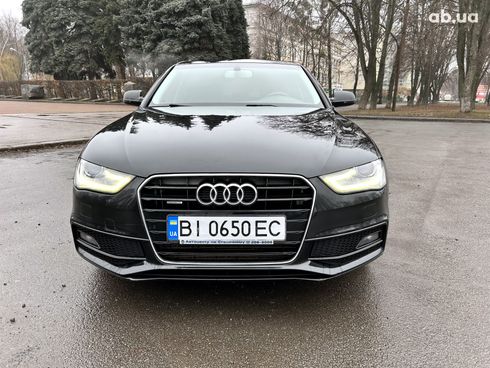 Audi A4 2014 черный - фото 3