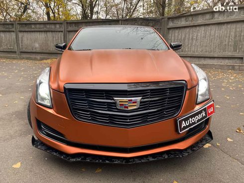 Cadillac ATS 2017 оранжевый - фото 2