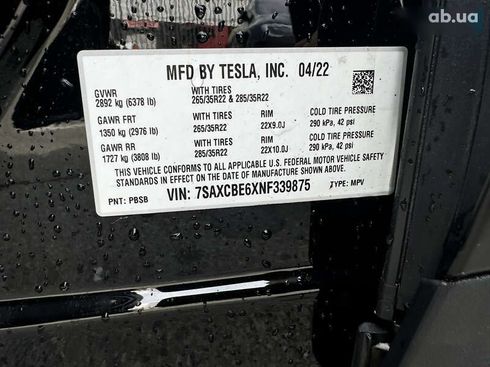 Tesla Model X 2022 - фото 3