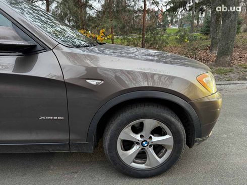BMW X3 2011 коричневый - фото 10