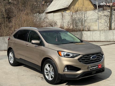 Ford Edge 2020 бежевый - фото 3