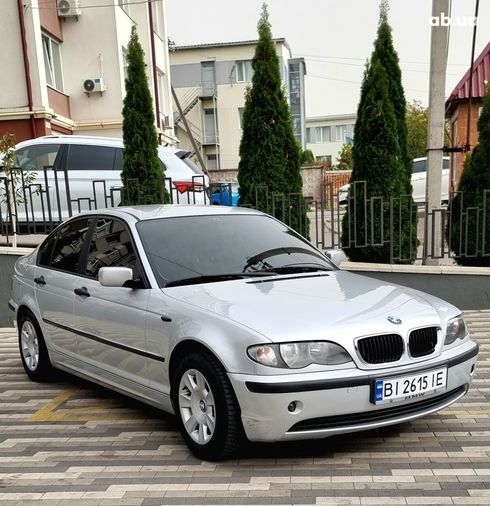 BMW 3 серия 2003 серебристый - фото 16