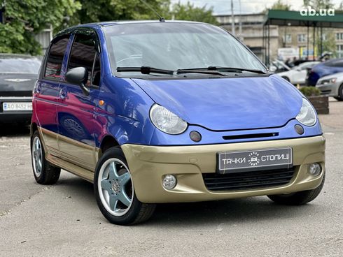 Daewoo Matiz 2007 синий - фото 7