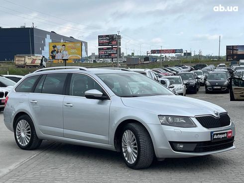 Skoda Octavia 2015 серый - фото 4