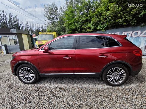 Lincoln MKX 2016 красный - фото 5