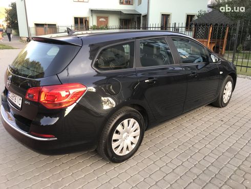 Opel Astra 2014 черный - фото 9