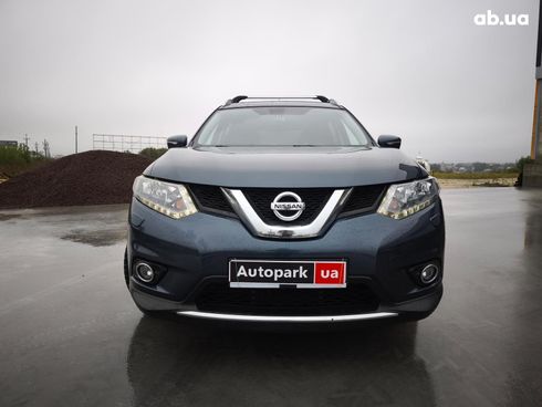 Nissan X-Trail 2014 синий - фото 2