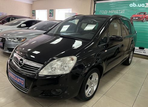 Opel Zafira 2009 черный - фото 7