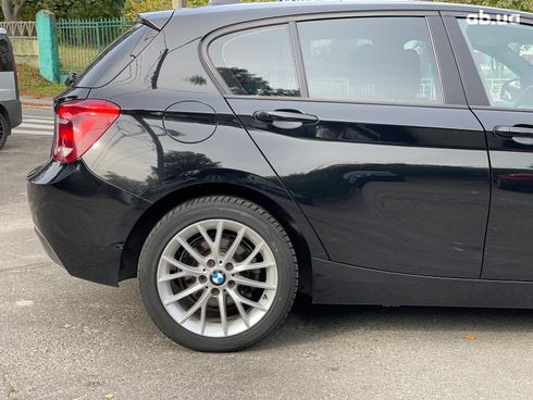 BMW 1 серия 2012 черный - фото 9