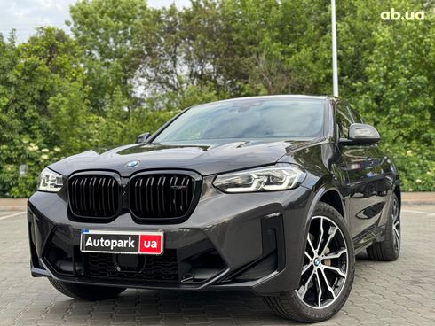 BMW X4 2020 серый - фото 2