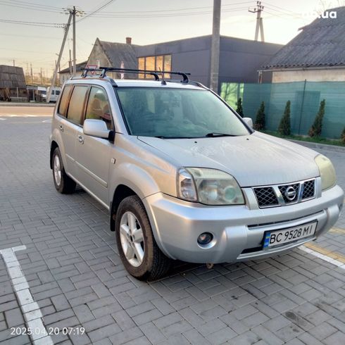 Nissan X-Trail 2003 серый - фото 4