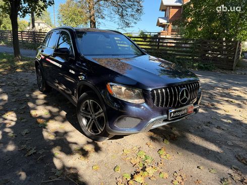 Mercedes-Benz GLC-Класс 2015 синий - фото 3
