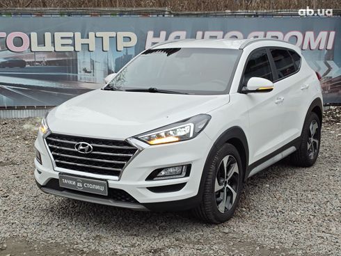Hyundai Tucson 2018 белый - фото 3